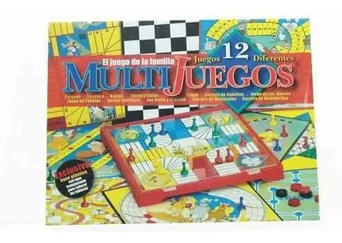 Juego De Mesa Multijuegos 12 En 1 Para 4 Jugadores A Partir De 7 Años 2