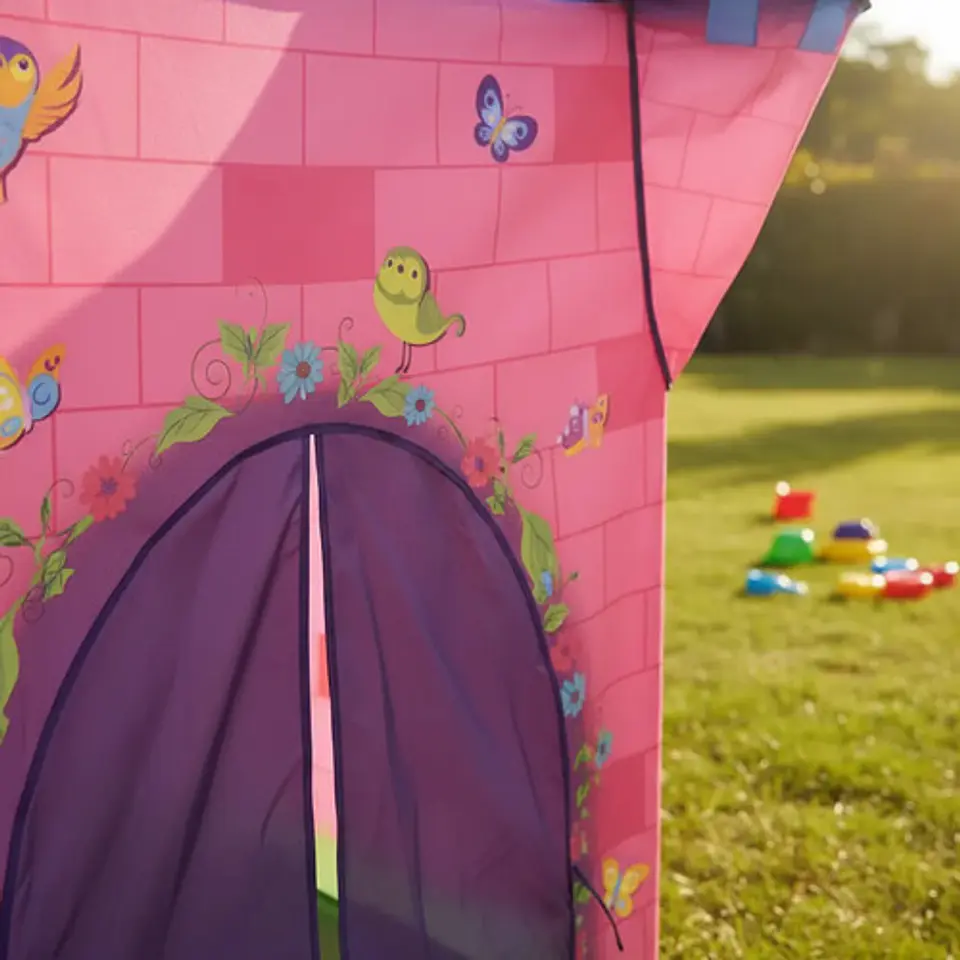 Carpa Castillo Casa Rosada Camping 17d130 Juego 8162  5