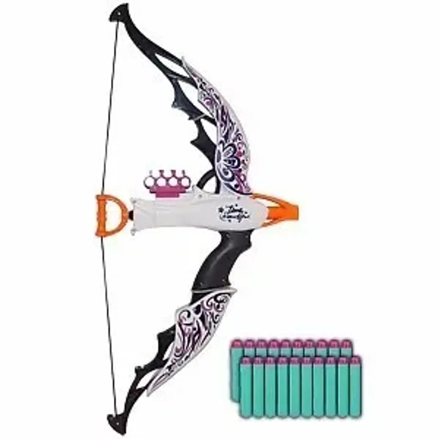 Arco Lanzador Dardos Niña 7059 20pcs Arma Suave Bala 1