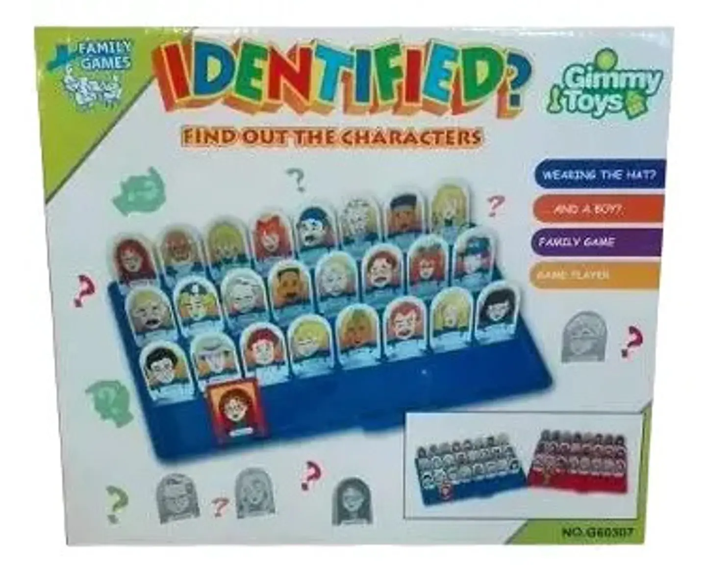 Juego Adivina Identificado Juego De Masa G60307 Niños 3