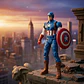 Figura De Acción De 30cm Capitán América Hasbro C0757-b666o - Miniatura 1