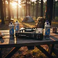 Estufa Gas Portable Camping Butano 4 Tanques Cocina Chispaut - Miniatura 1