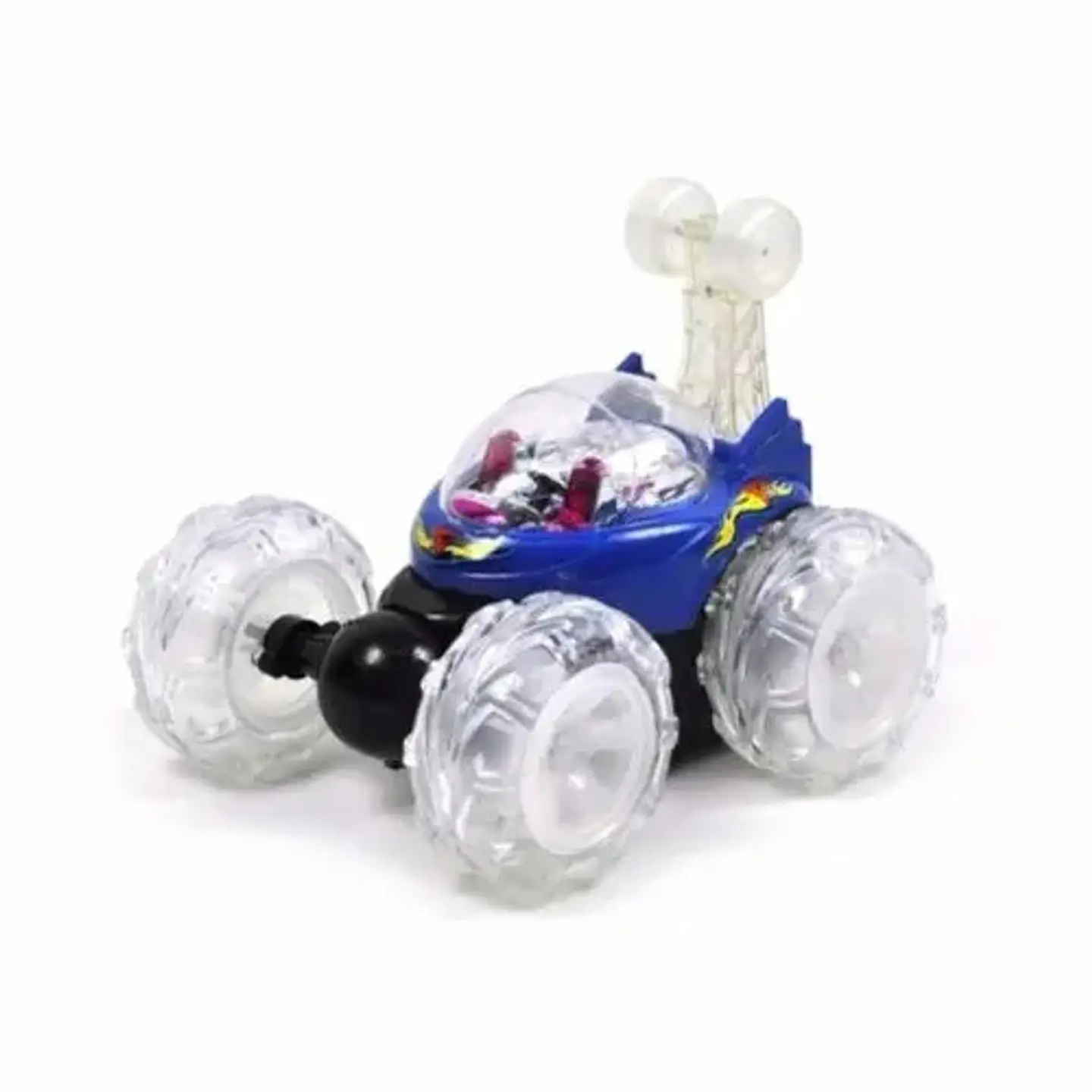 Stunt  Car Carro Loco Musical Con Luces Control Ref 7702 1
