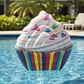 Figura Inflable De Cupcake Intex 58770 Blanco - Miniatura 1