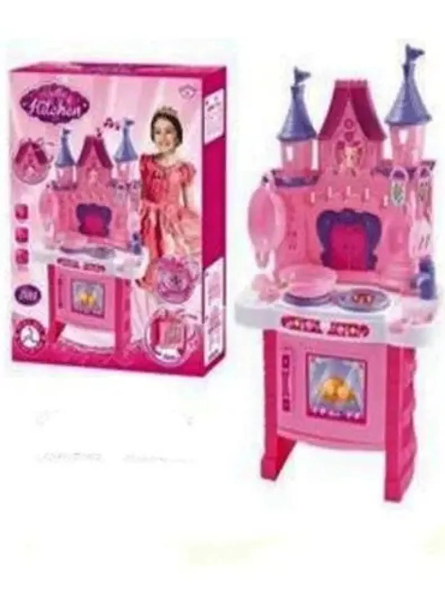 Cocina Infantil Chef Juguete Castillo Sonido Princesa 018-29 2