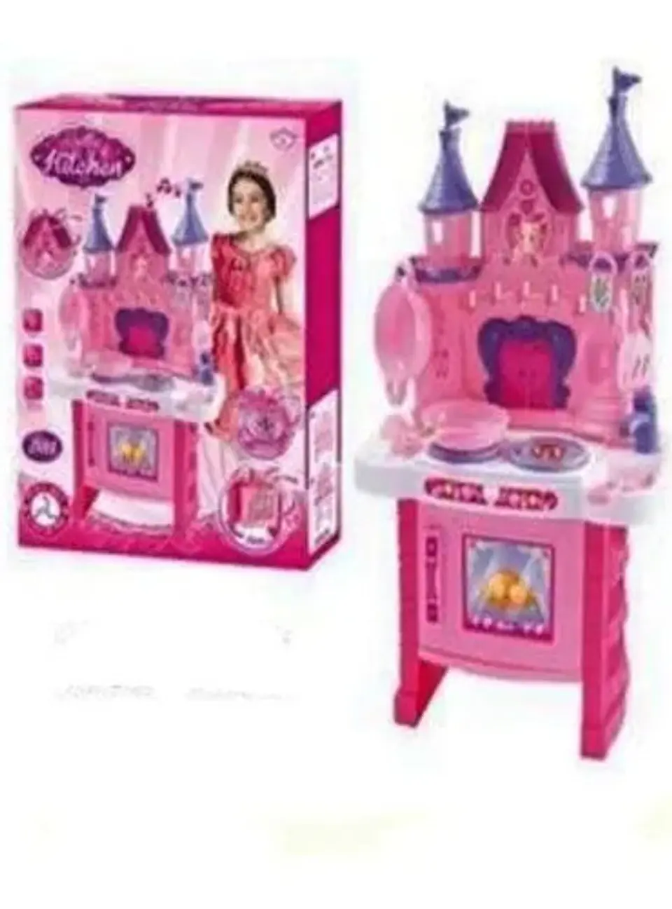 Cocina Infantil Chef Juguete Castillo Sonido Princesa 018-29 2
