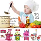 Cocina Infantil Chef Juguete Castillo Sonido Princesa 018-29 - Miniatura 3