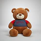 Peluches Gigante Oso 110cm Sentado Regalo Amor Sm-99-80 - Miniatura 1