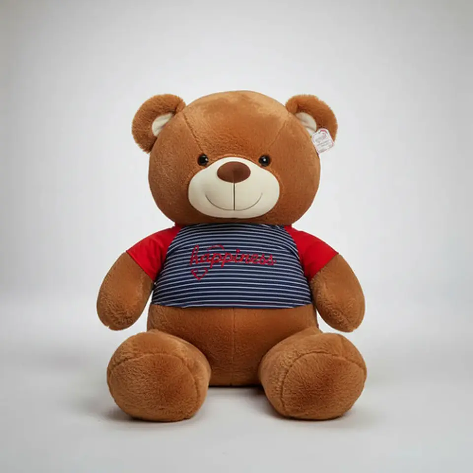 Peluches Gigante Oso 110cm Sentado Regalo Amor Sm-99-80 1