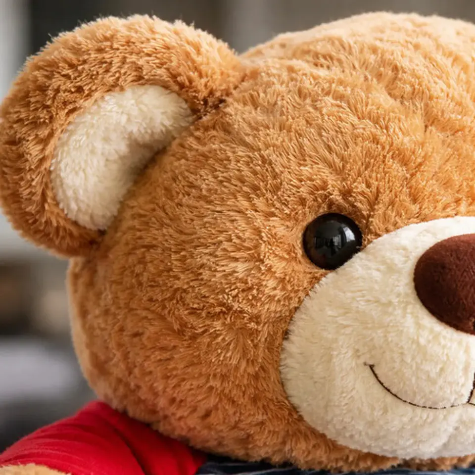 Peluches Gigante Oso 110cm Sentado Regalo Amor Sm-99-80 4