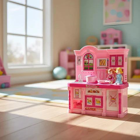 Cocina Pequeña Infantil Niñas Juguete Ollas Horno 5818-2