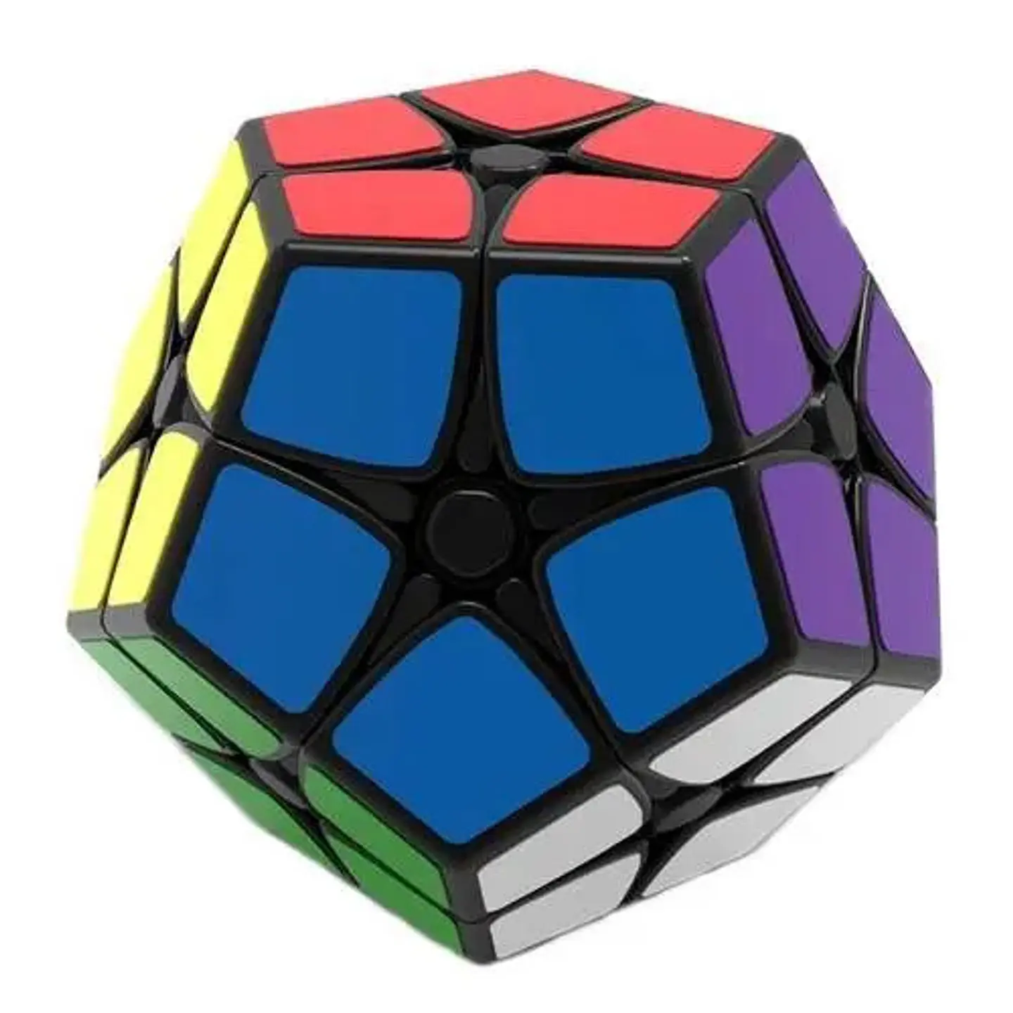 Cubo Mágico Rubik's 2x2x2 Pentagonal Para Inteligencia Y Destreza Negro 4