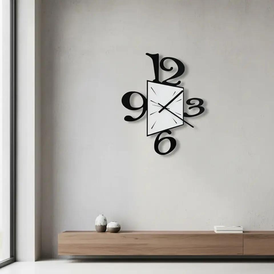 Reloj Plástico Análogo Decoración Hogar 04930 Dw 1
