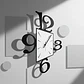 Reloj Plástico Análogo Decoración Hogar 04930 Dw - Miniatura 3