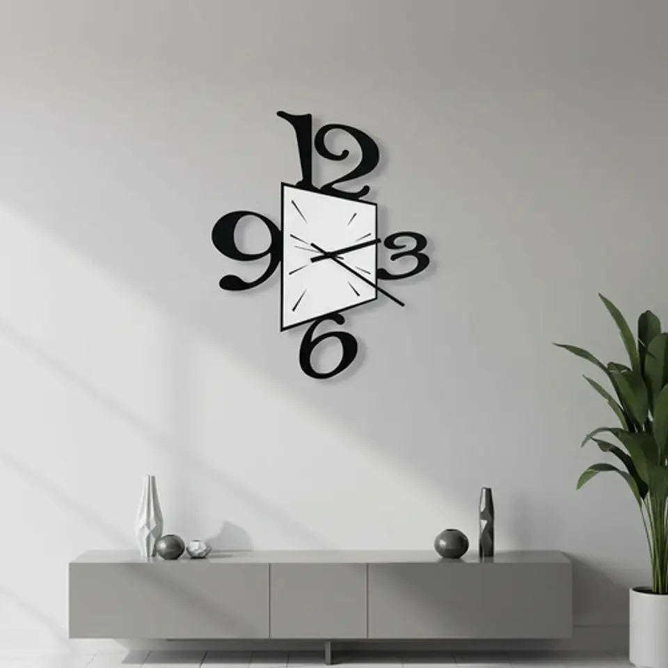 Reloj Plástico Análogo Decoración Hogar 04930 Dw 4
