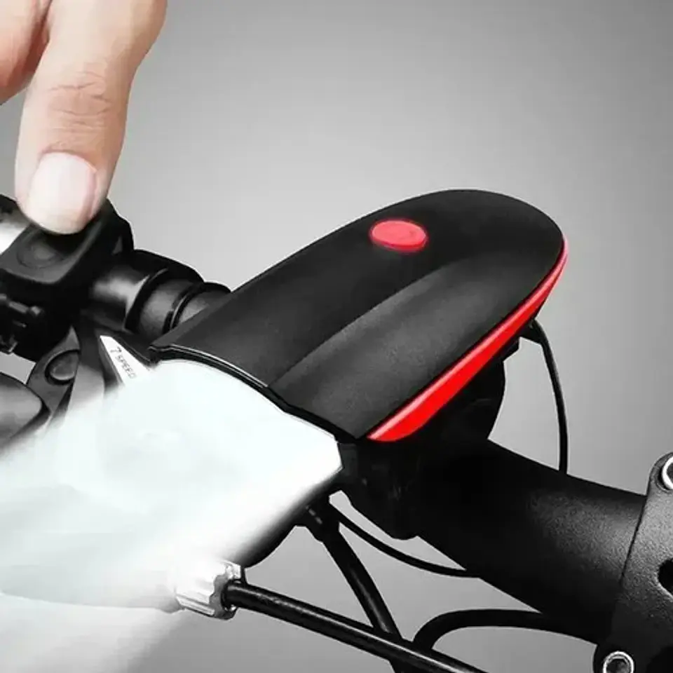 Linterna Bicicleta Luz Led Recargable Usb Potencia 400 Lumen Color Diseño 1 1
