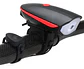 Linterna Bicicleta Luz Led Recargable Usb Potencia 400 Lumen Color Diseño 1 - Miniatura 2