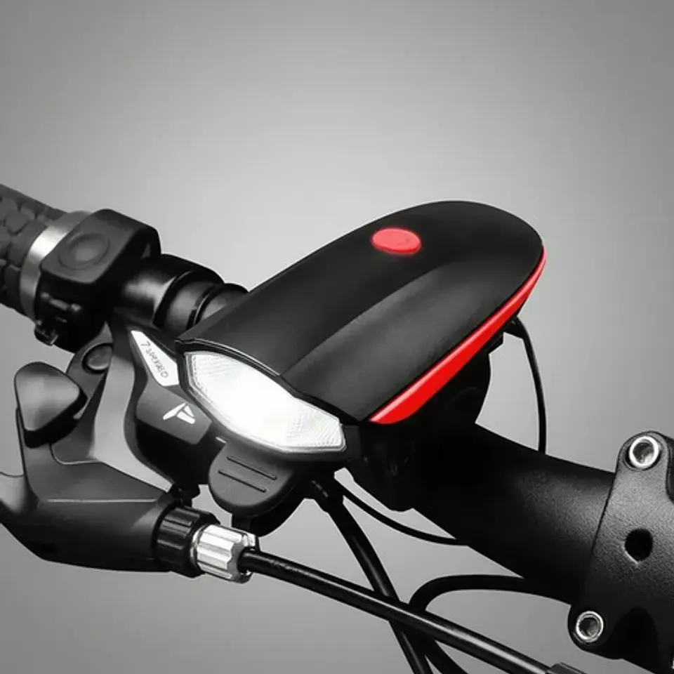 Linterna Bicicleta Luz Led Recargable Usb Potencia 400 Lumen Color Diseño 1 6