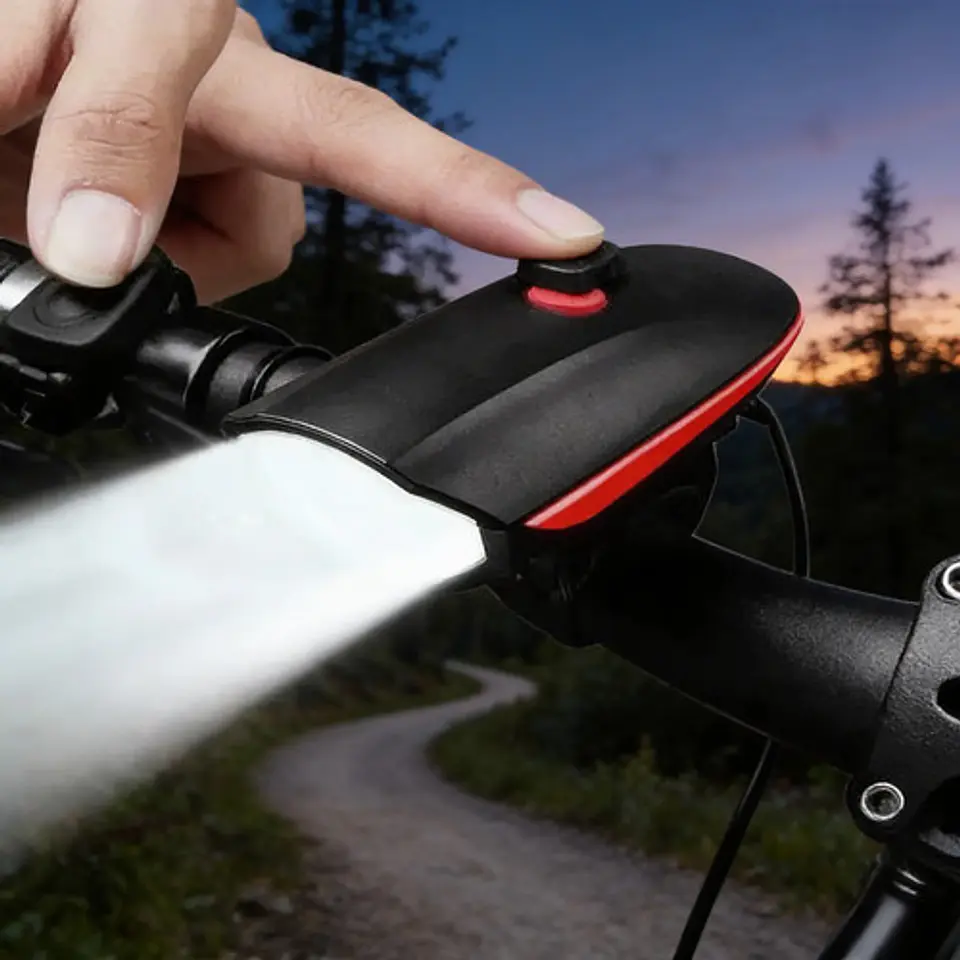 Linterna Bicicleta Luz Led Recargable Usb Potencia 400 Lumen Color Diseño 1 7