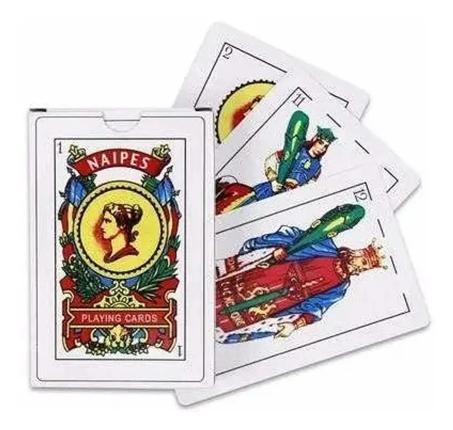 Baraja Española Poker Royal 40 Cartas Naipes Plastico Única 3