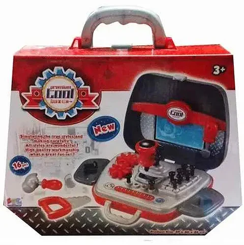 Juego Herramientas Constructor Maletín Tool 16 Pzs 16805