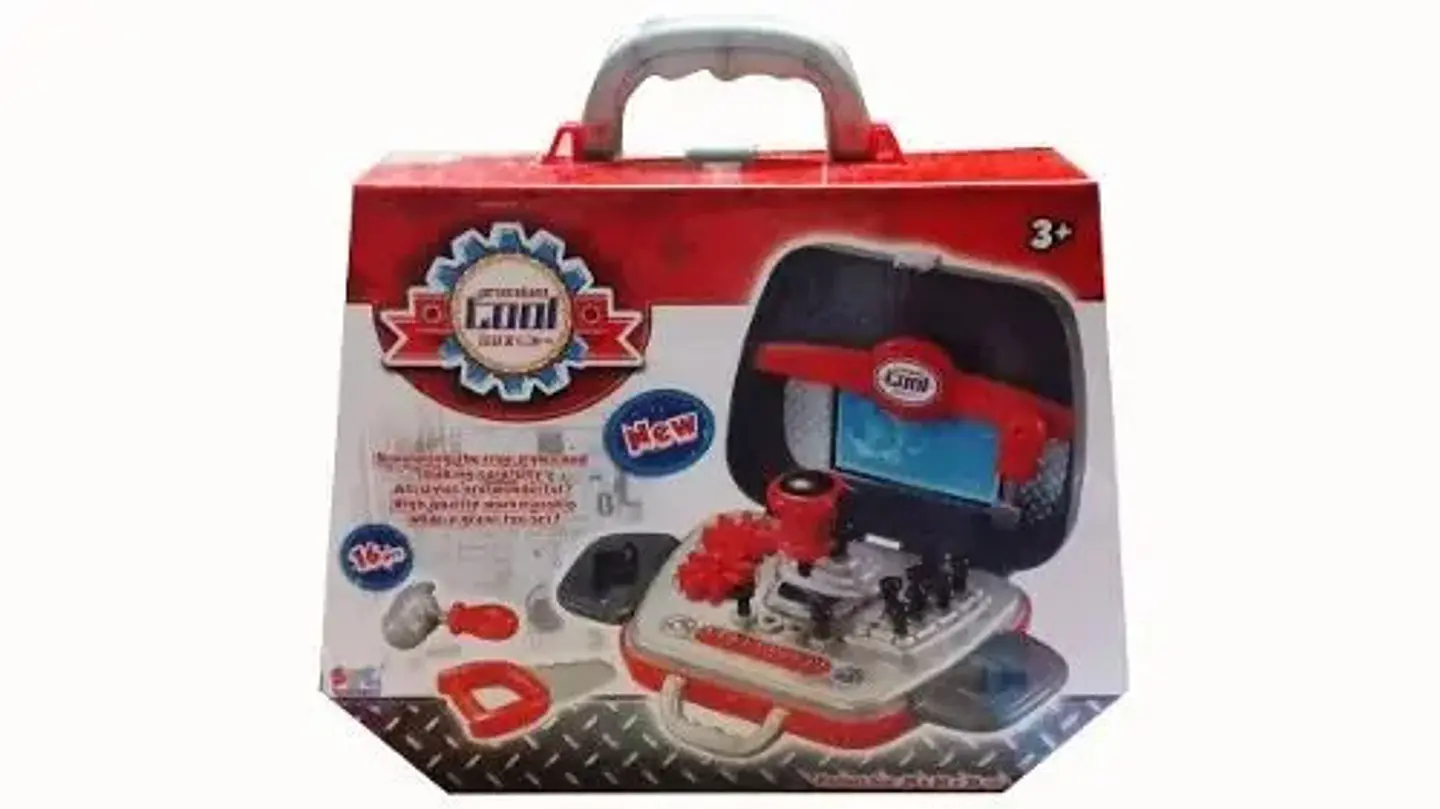 Juego Herramientas Constructor Maletín Tool 16 Pzs 16805 2