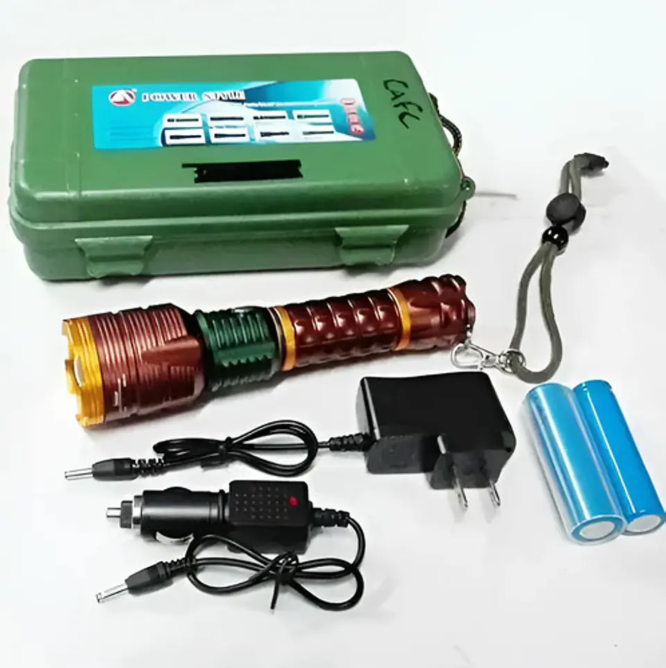 Linterna Café Lampara Led Luz Camping Campamento 806 2