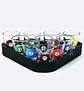 Copas Vidrio Bolas De Billar Pool Shot Set X 10 - Licor 8120 - Miniatura 2