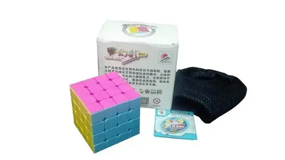 Cubo Rubiks 4 X 4 Rompecabezas 4000 Juego Color De La Estructura Variado 2