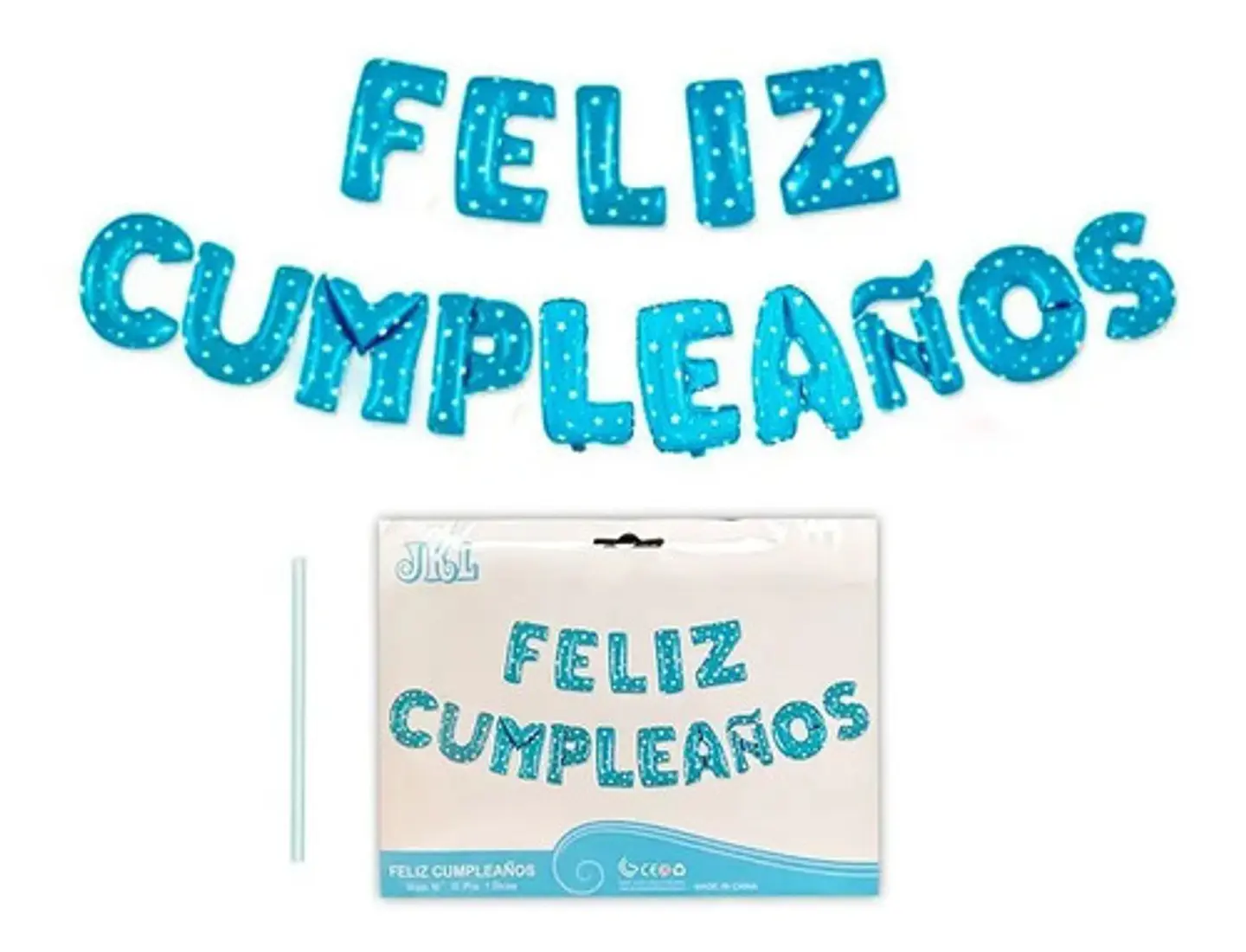 Globos Metalizados Feliz Cumpleaños Plateados 35 Cm Bombas 2