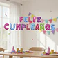Globos Metalizados Feliz Cumpleaños Plateados 35 Cm Bombas - Miniatura 5
