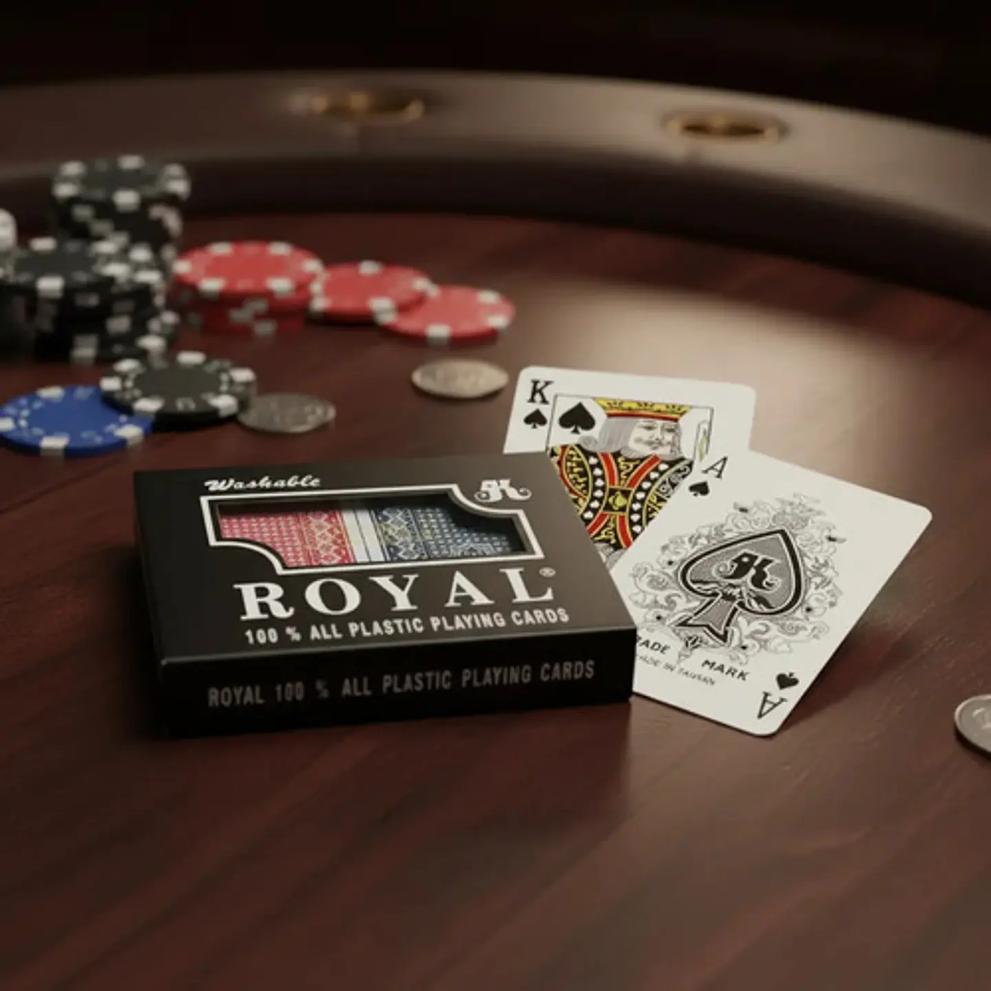 Juego De Poker Casino Asar Apostar 100% Plastic Cartas 90469 4