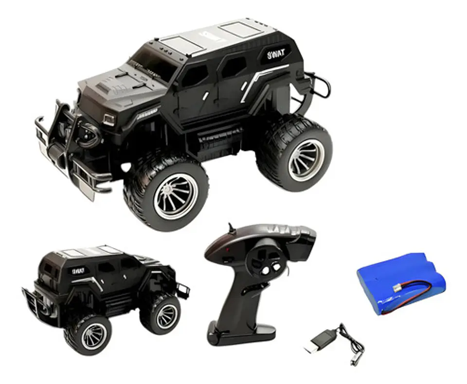 Hammer Swat Camioneta Radio Control Juguete Carro 23312b 3
