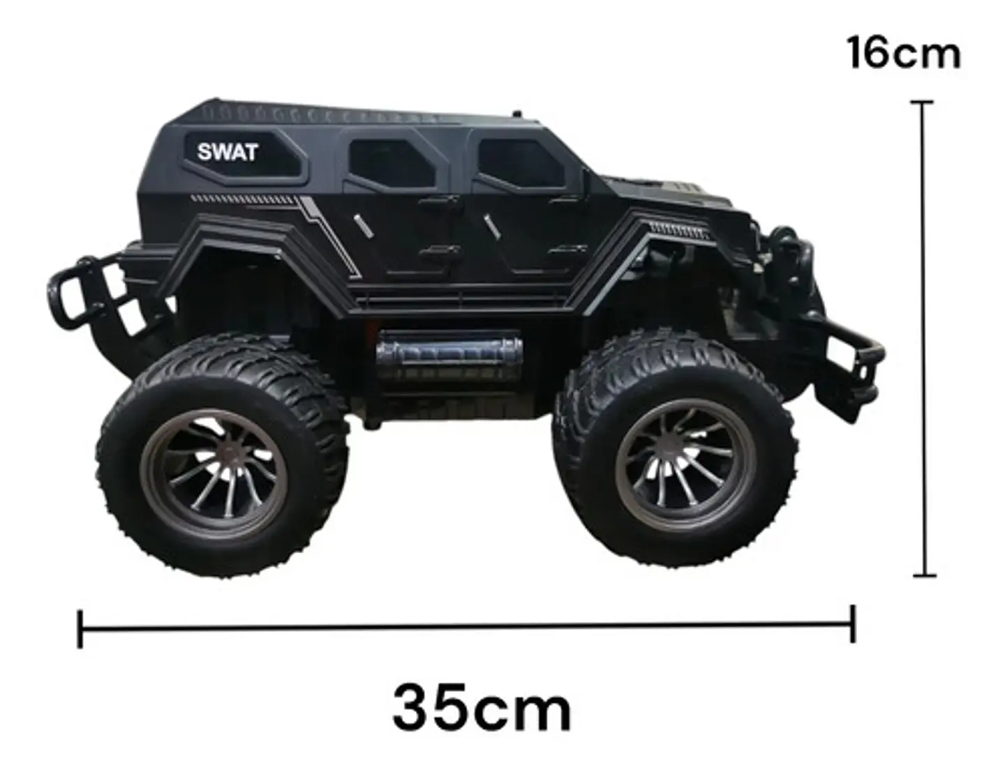 Hammer Swat Camioneta Radio Control Juguete Carro 23312b 4