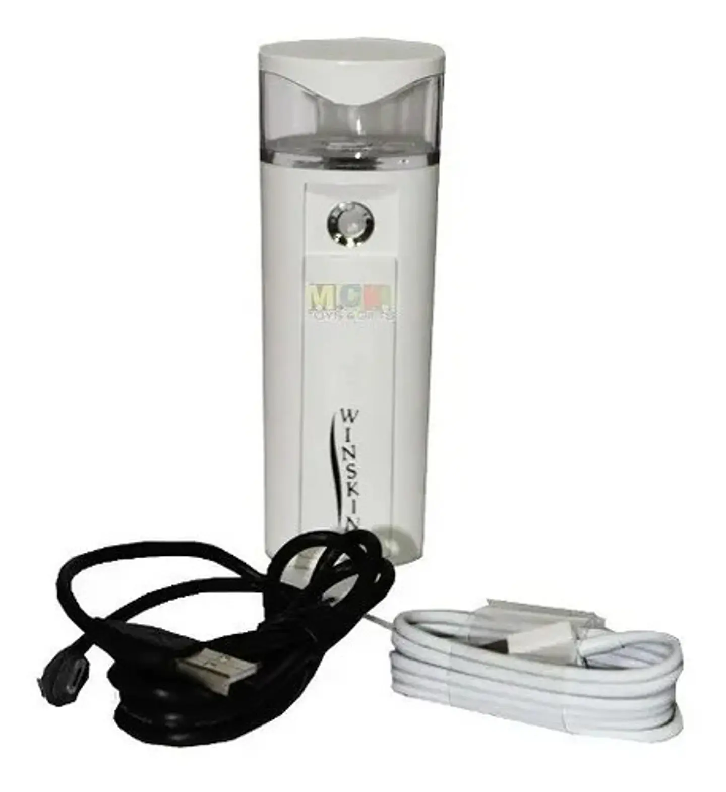Humidificador Facial Winski Portátil Con Difusor Aromático Y Power Bank Blanco 5v 2