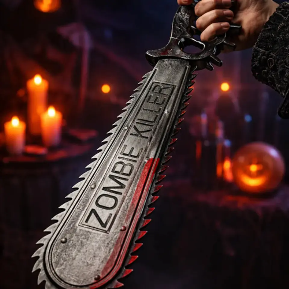 Herramienta Halloween Sierra Purga Accesorio 4