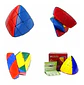 Cubo Mágico Shengshou Mastermorphix Stickerless Multicolor De Plástico Abs Rojo Amarillo - Miniatura 3