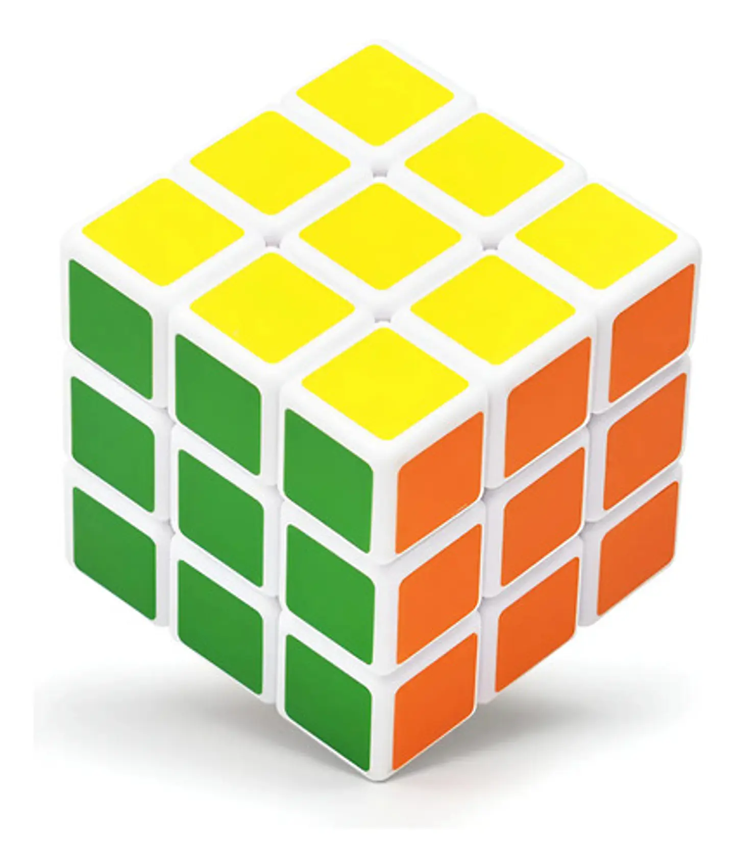 Cubo Rubiks Niños Sencillo Plástico Juego Cuadrado 1