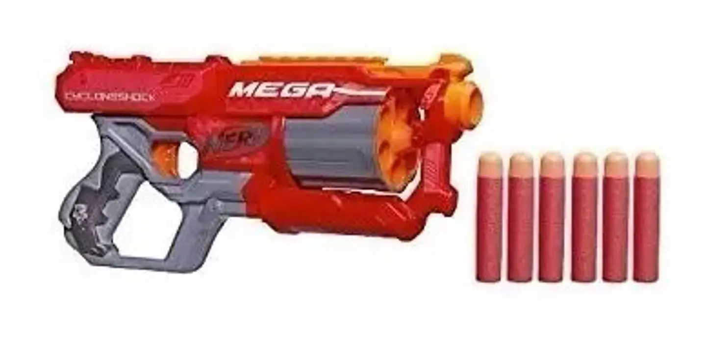 Mega Blaster Nerf N-strike Cycloneshock Mega Pistola A9249 5