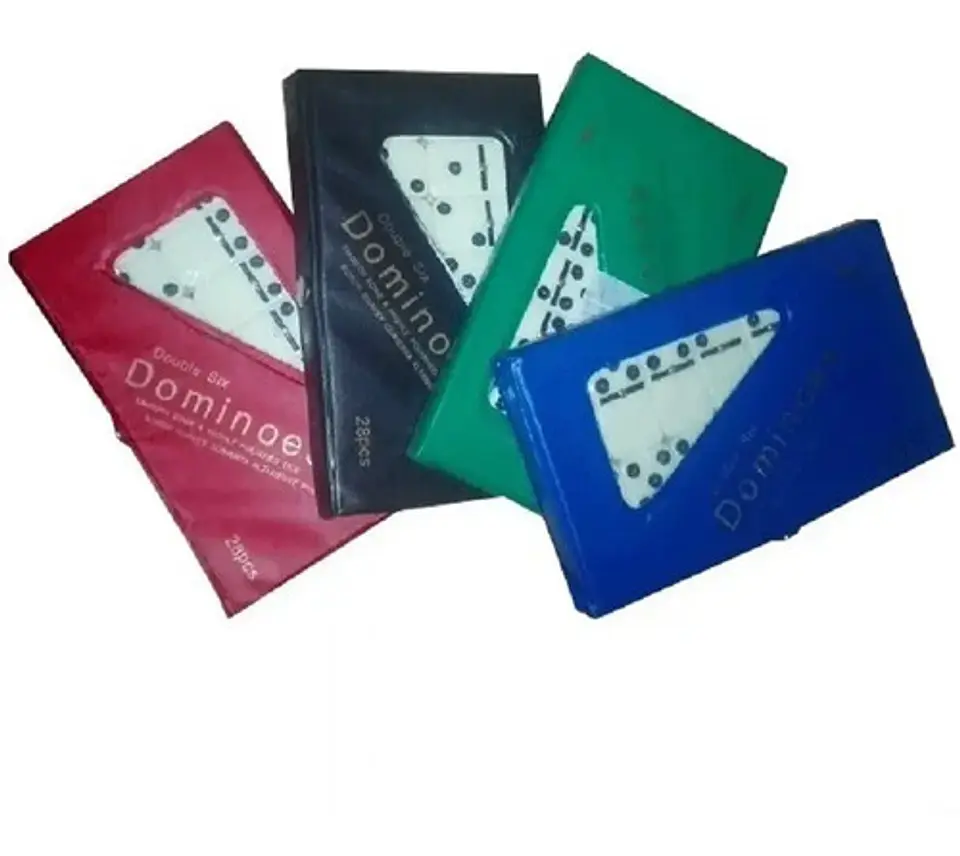 Dominó 28 Piezas Plástico Marca Domino Juego De Mesa Profesional 2