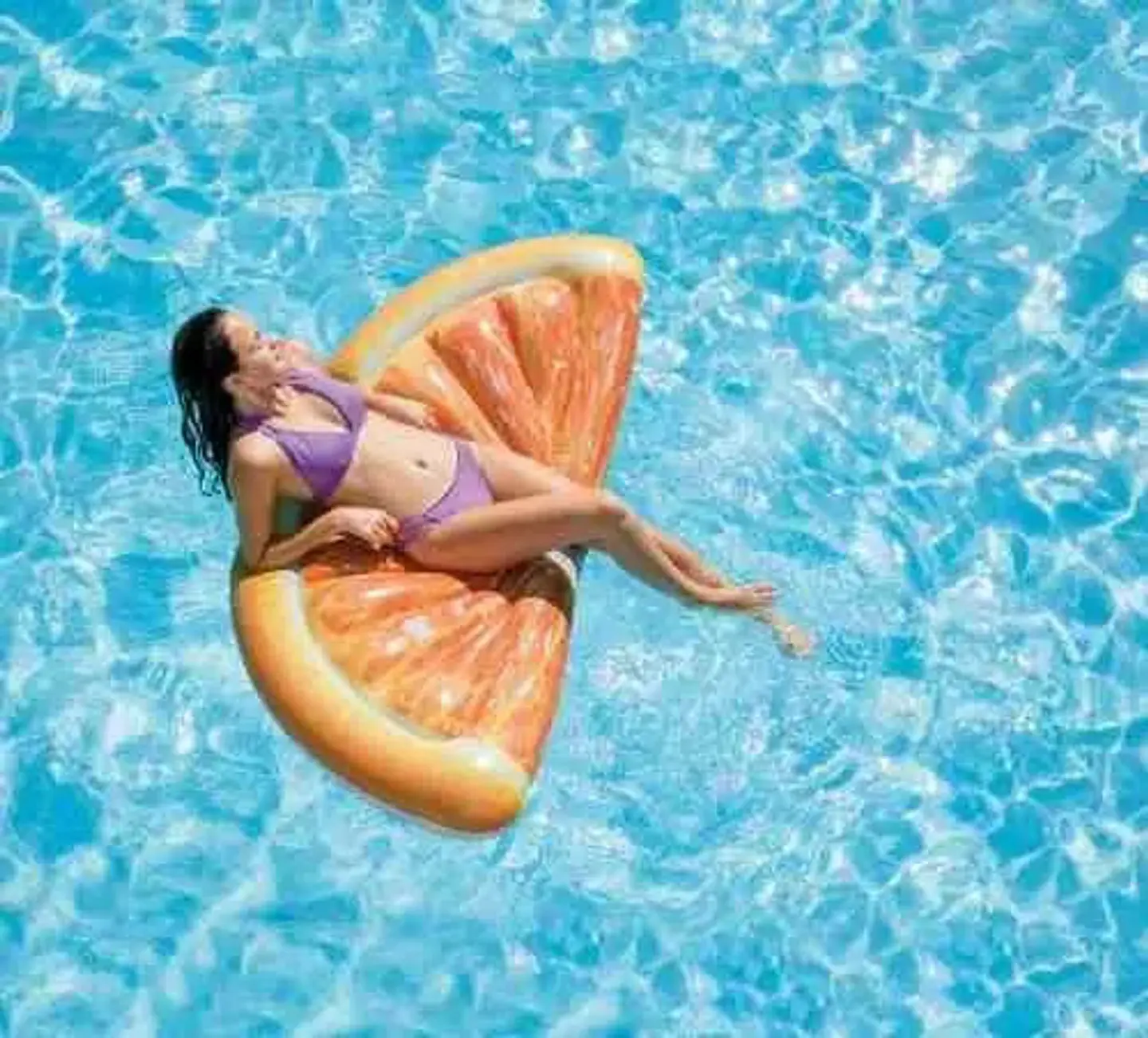 Flotador Intex Orange Slice Mat Naranja Piscina 58763 2