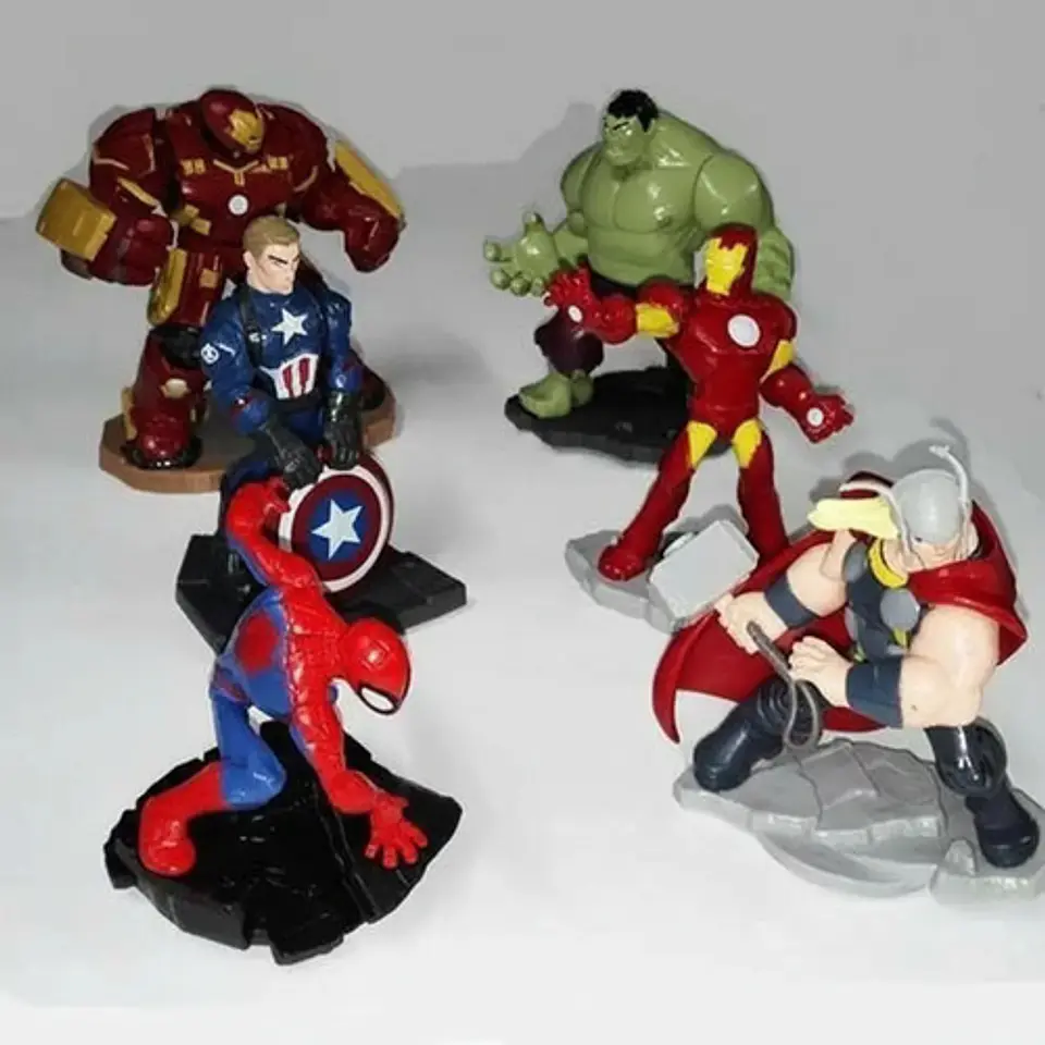 Avengers Titan Figura Personajes Muñecos Vengadores X6 62710 3