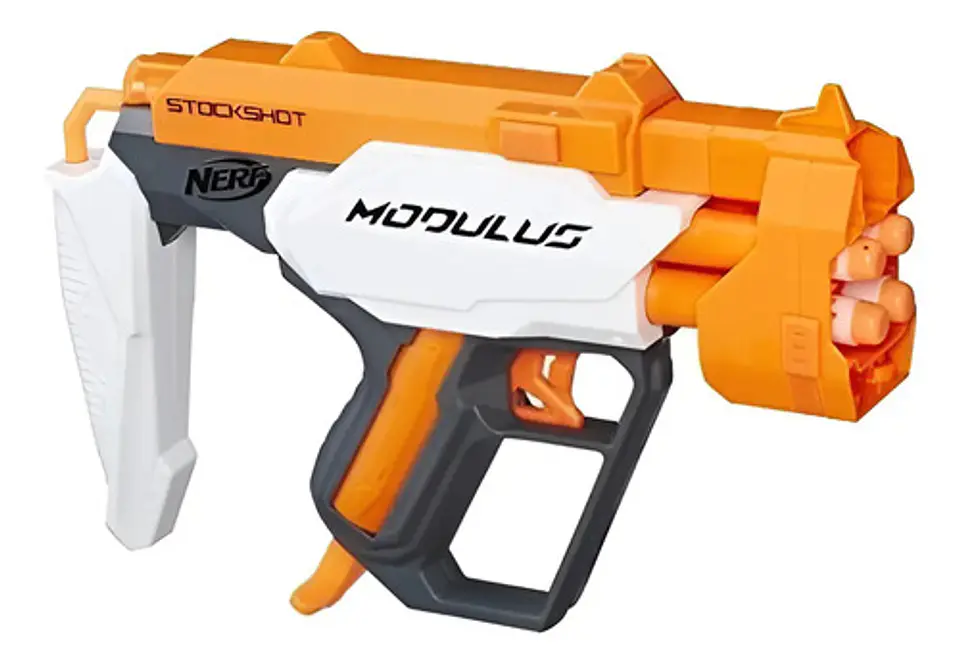Nerf Modulus Blaster Asst Stockshot Arma Juego C0389 Hasbro Color Naranja Claro 1