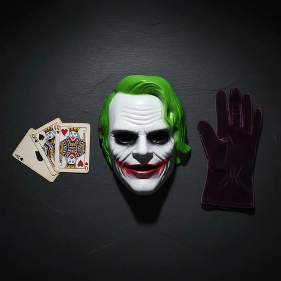 Disfraz De Joker Para Cosplay, Carnaval Y Halloween Blanco 4