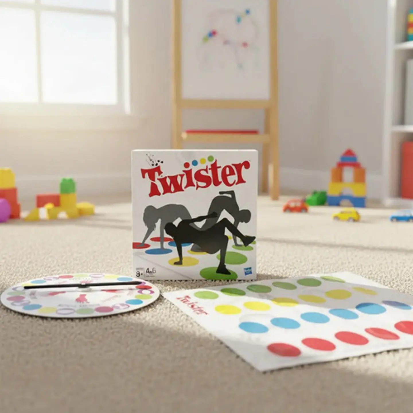 Juego De Mesa Twister Refresh 98831 1