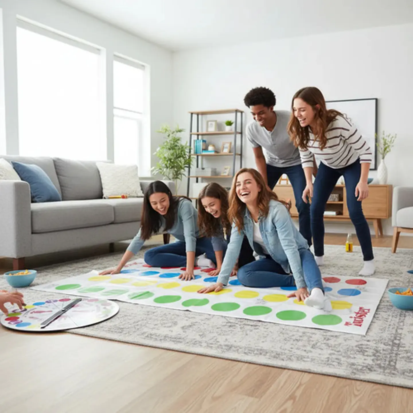 Juego De Mesa Twister Refresh 98831 3