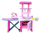 Cocina Infantil Luz Sonid Niña Kitchen Mesa Planchar 018-23 Liso Rosa - Miniatura 3