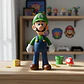 Figura Luigi Bros Coleccionable Nintendo Muñeco Juguete - Miniatura 4