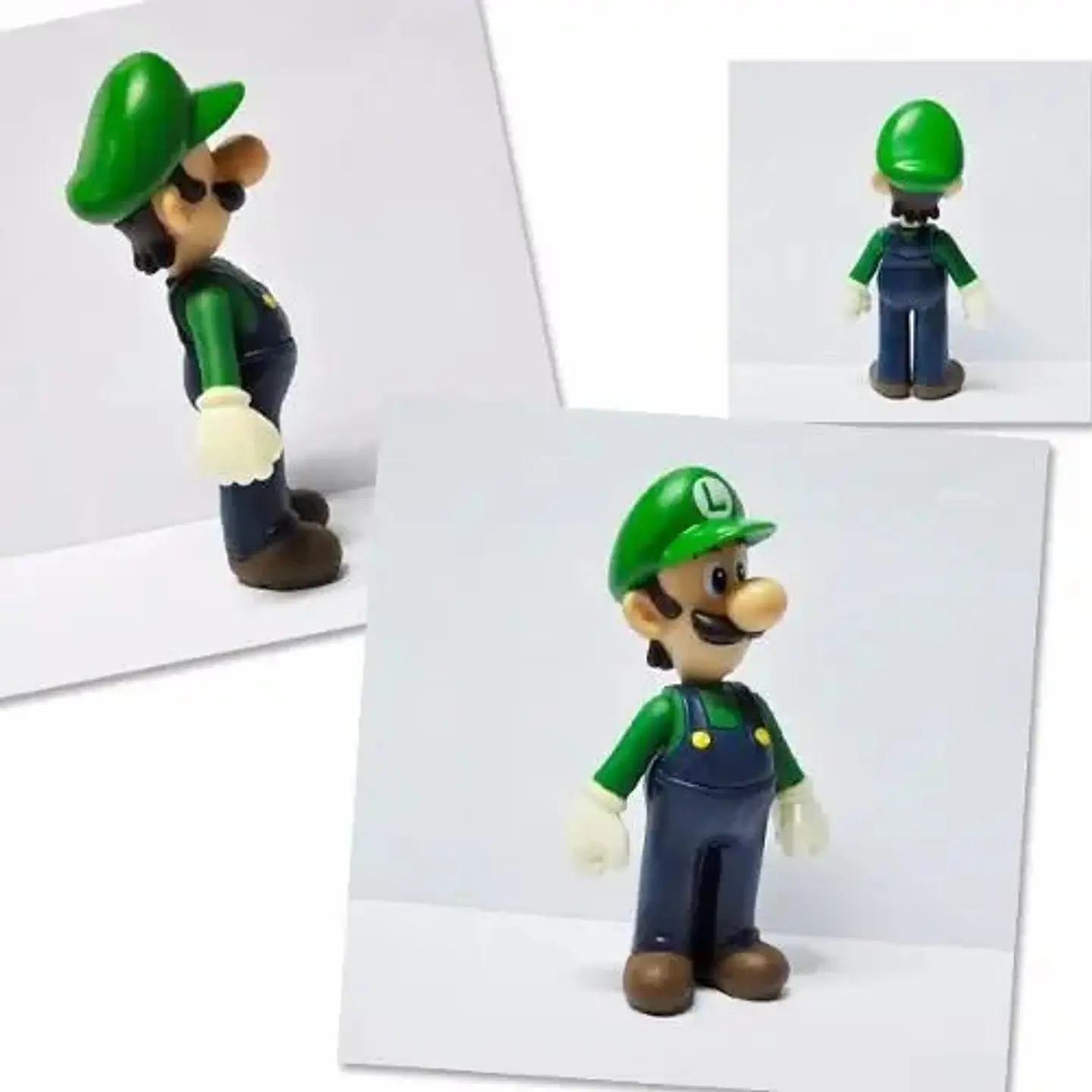 Figura Luigi Bros Coleccionable Nintendo Muñeco Juguete 5