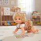 Muñeca Interactiva Con Sonido, Ríe. Gatea, Accesorios - Miniatura 1